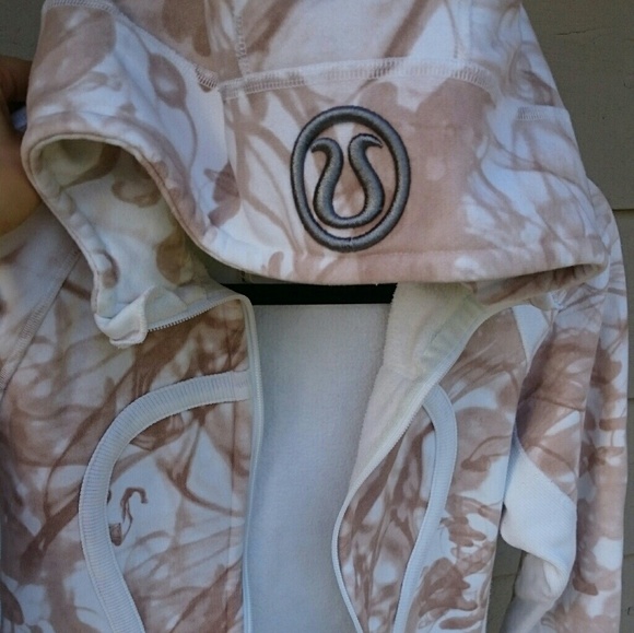 Lululemon scuba hoodie marble brown - Picture 2 of 3